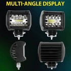 Pair 4  30000lm Led Work Light Bar Spot Pods Fog Lamp Offroad Driving Truck Atv