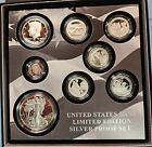 2017 Us Mint Limited Edition Silver Proof 8 Coin Set W  Ogp   Coa Le  50 000