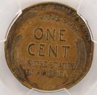 1935 1c Wheat Cent Double-struck 2nd 10  O c Pcgs Au55 Bn