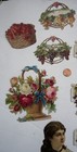 Lot Of Die Cut Antique Victorian Scraps  25 Pieces  Nice Assortment