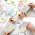 27 Pcs Stationary Writing Paper With Envelopes Set Cute Vintage Floral Letter   