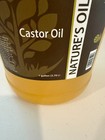 Nature s Oil Castor Oil - 1 Gallon  128 Fl Oz  Premium Carrier Oil