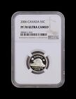 Canada  2006  5 Cents  Silver - Ngc Pf70 - Top Pop      Beaver  Scarce