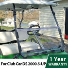 Fold Down Clear Golf Cart Windshield Windscreen For 2000 5-up Club Car Ds