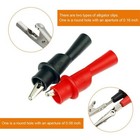 Multimeter Test Leads For Fluke Meter Electrical Alligator Clip Probes