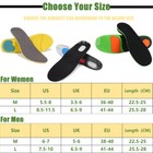 Orthotic Shoe Insoles Inserts Flat Feet Plantar Fasciitis Pads High Arch Support