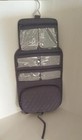 Nwt Vera Bradley Medium Travel Organizer Hanging Bag In Carbon Gray Microfiber