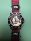 Vintage Ultraman Chibi Rotating Bezel Sports Kids Watch  New Battery-working 