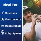 Musician Ear Plugs By   High Fidelity Noise Cancelling Ear Plugs For Drummers   