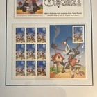 Wile E  Coyote   Road Runner 33   U s  First Day Of Issue Cover  Multicolor