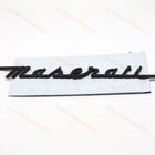For Maserati Ghibli S Sedan Letter Emblem Badge Black Trunk Lid Nameplate Sport
