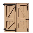 Reclaimed Pair Of Antique 77  Bifold Doors  England  Ned2425