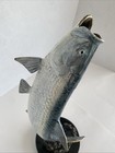 Spi Gallery Tarpon Metal Heavy Fish Jumping Sculpture Solid Brass