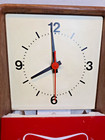 Vintage 1982 High Life Beer Lighted Wall Clock It   s Miller Time Wood Grain Works