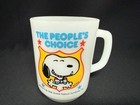 Vintage Snoopy The People   s Choice Mug Collectors Series 1980  4 Anchor Hocking