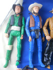 Vintage Marx Johnny West Cowboys Cowkids Lot Of 8