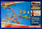 New - Hot Wheels Wall Tracks Seesaw Smash Track Set Car Powered Action