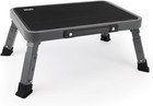 Folding Step Stool  Adjustable Step Stool With Non-slip Platform  330 Lbs Cap   
