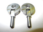 Vintage Singer Sewing Machine Cabinet Head Pin Hinge Set  1 Hole  Pewter Finish