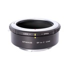 Xpimage Lock Lens Adapter For Canon Ef Mount Lens To Nikon Z Zfc Z8 Red Z Camera