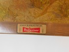 1952 Budweiser Beer Attack On The Overland Stage Sign Litho Print Vintage Beauty