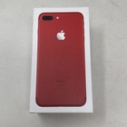 Apple Iphone 7 Plus 256 Gb Product Red Empty Box With Stickers   Manual No Phone
