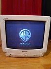 Sony Trinitron 13  White Crt Tv  kv-13tr29  W  Oem Remote Immaculate Condition 