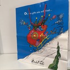 Vintage Marshall Field s Christmas Bag Featuring Dr  Seuss s The Grinch