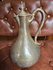 Antique English Sterling Silver Wine Jug By Hennell