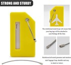 7 Pack Silicone Luggage Tag Baggage Handbag Travel Suitcase Tags With Name Id