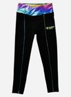 Girl s Justice J Sport Cross Black Active Leggings  Size L 12 14 Nwt