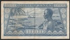 I-010174 Guinea 1000 Francs 1958 Vf 