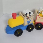 Melissa   Doug Mickey Mouse All Aboard Wooden Train Set Disney Figures Education
