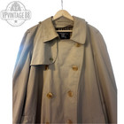Vintage Burberry Prorsum Beige Nova Check Men   s Trench Coat