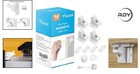 Magnetic Baby Proofing Locks - 4 Pack With Key  Ideal For Cabinets   Drawers