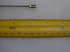 Antique French Clock Pendulum Length 4 12 Inches Weight 2 1 2 Ounces  d 