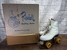 Vintage Riedell Roller Skates Size 9 Chicago Trophy Plate Urethane Wheels Box