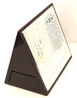Wood Judaica Jewish Hebrew Sabbath Box 925 Silver Side Plates Judaism Israel