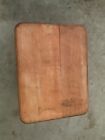 Vintage Rustic  Brown Wood Farmhouse Rectangle Step Stool 7 5    Tall