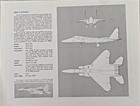 Vintage Mcdonnell Douglas F-15 Eagle Usaf  bicentennial Salute  Photo data Sheet