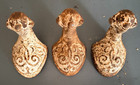 Antique Cast Iron Clawfoot Tub Feet Set Of 3 Ornate Victorian Architectural Salv
