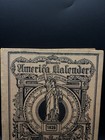 Rare Antique 1920 Milwaukee America Kalender German Almanac Geo Brumder Book
