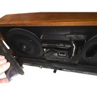 Kodak Ektasound 235 Movie Projector Vintage Super 8mm Sound Film Wood Grain Case