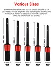 5 Pcs Auto Interior Detailing Dust Brush-premium Car Detailing  Cleaning Tool