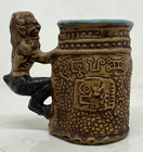 Vintage 1971 Jim Rumph Studio Satyr   Lusty Nymph Stein Tankard Beer Mug Ceramic