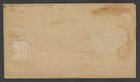 Usa 1870s Franklin 1c Blue Postal Stationery Envelope Used To Alton Ohio
