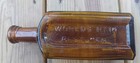 Antique Mrs  S a  Allen s Worlds Hair Restorer Bottle - New York