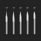Carbide V Shape Router Bit 3 175mm Milling Cutter Cnc Engraving Relief Tool