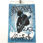 Vtg 2008 Carlos Santana Live Your Light Working Crew 10-3-08 Backstage Pass L a 
