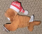 Vintage 1998 Coca-cola  coke  Walrus Plush Bean Bag With Night Cap - Style  0141